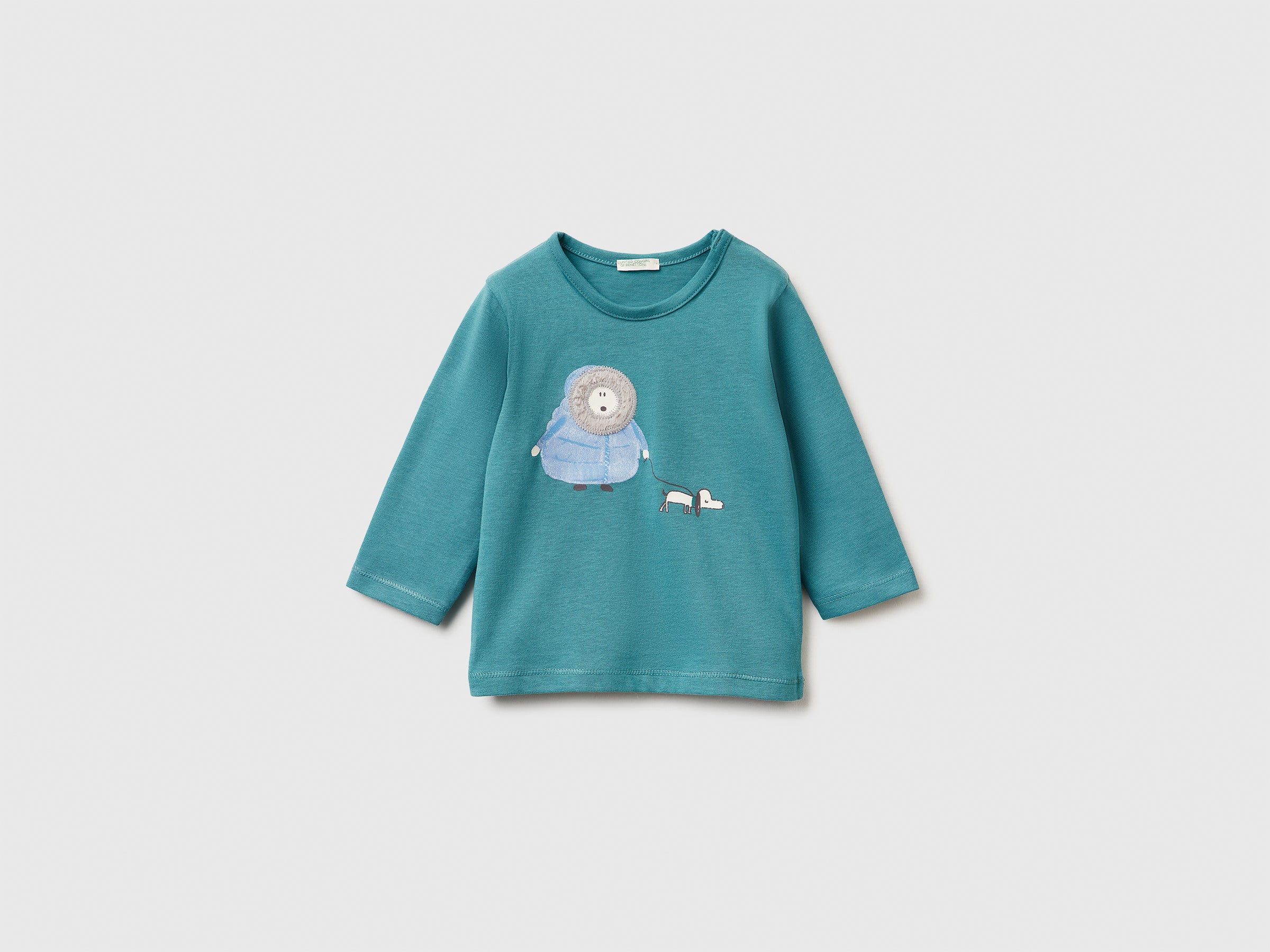 T-shirt de manga comprida em algodão quente - ucb_image_FS