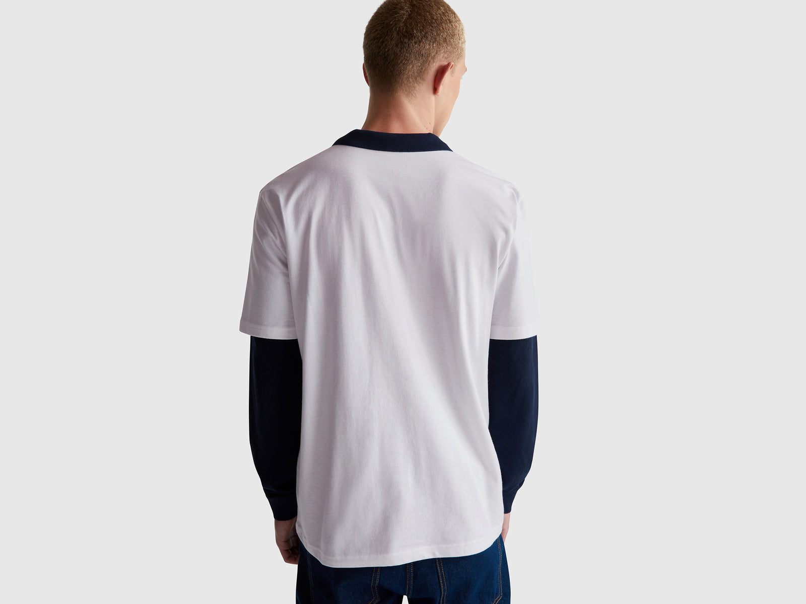 T-shirt relaxed fit com estampa - ucb_image_B