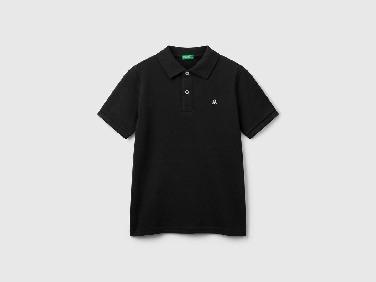 Slim fit polo in pure cotton - ucb_image_FS
