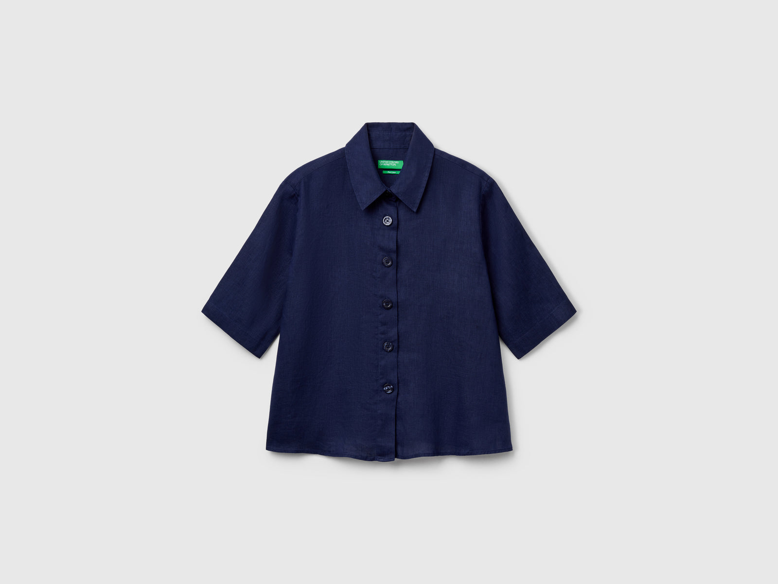 Camisa curta em puro linho - ucb_image_FS