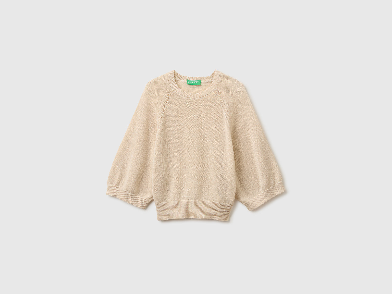Oversized sweater in linen blend - ucb_image_FS