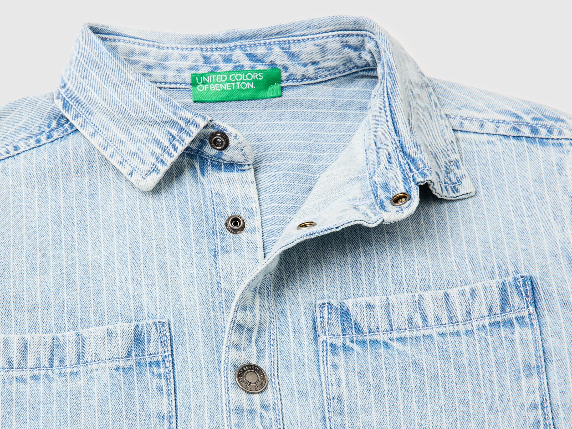 Striped denim shirt - ucb_image_DS1