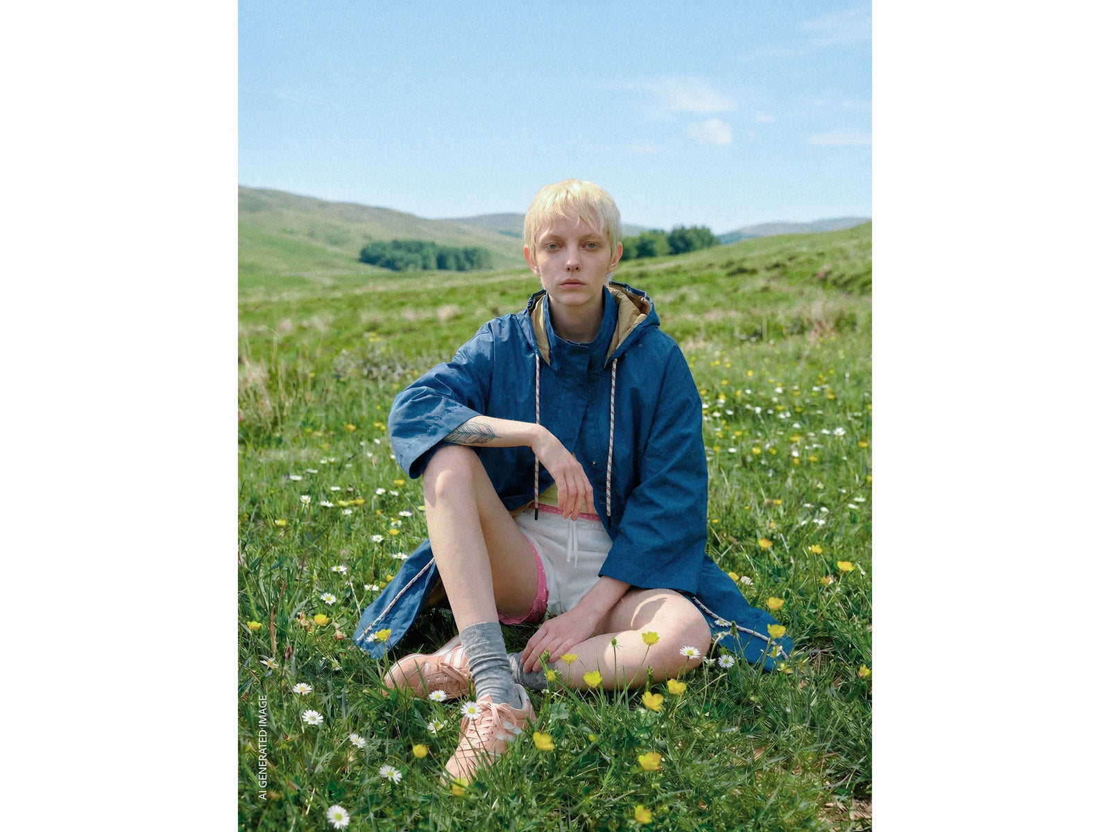Large parka with hood