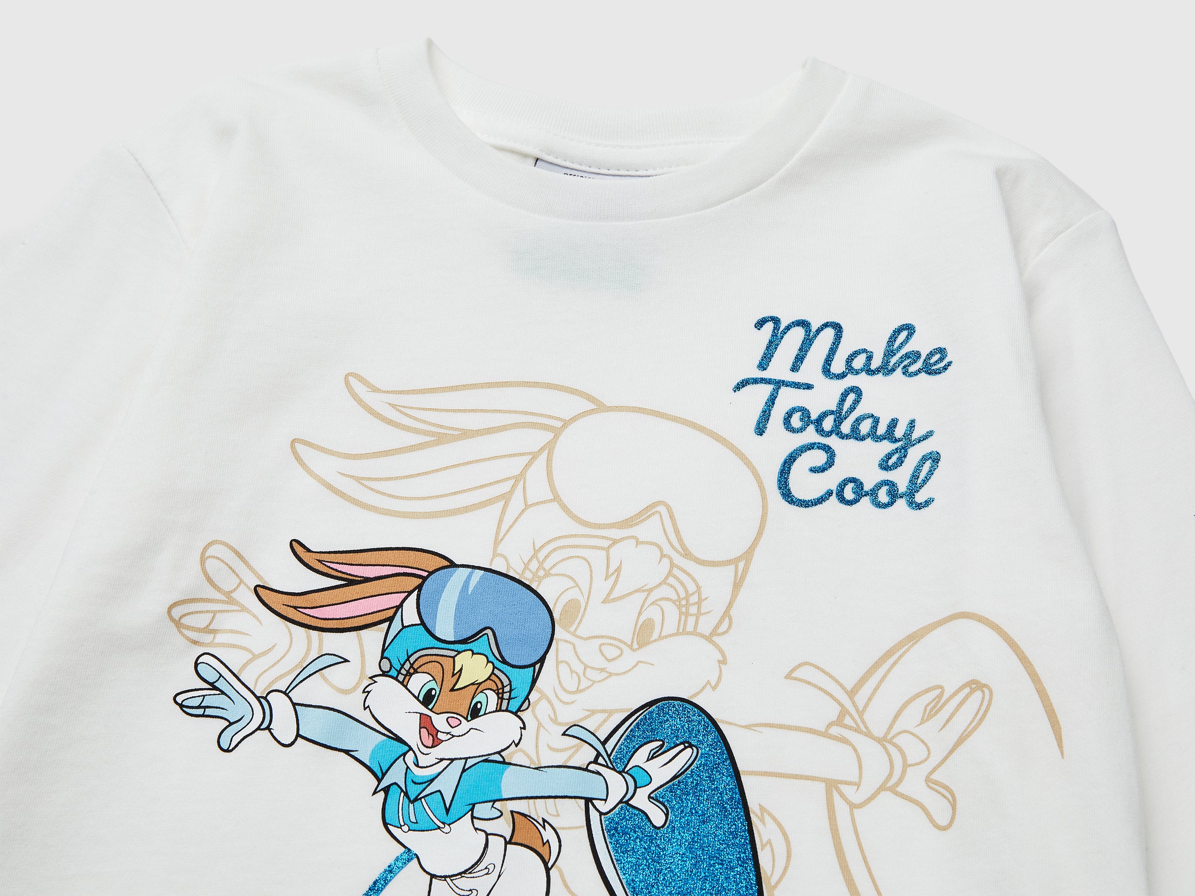 Looney Tunes x Olympic Collection cream T-Shirt - ucb_image_DS1