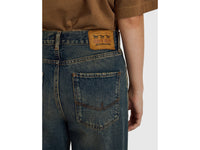 Jeans wide cropped fit efeito vintage - ucb_image_FY
