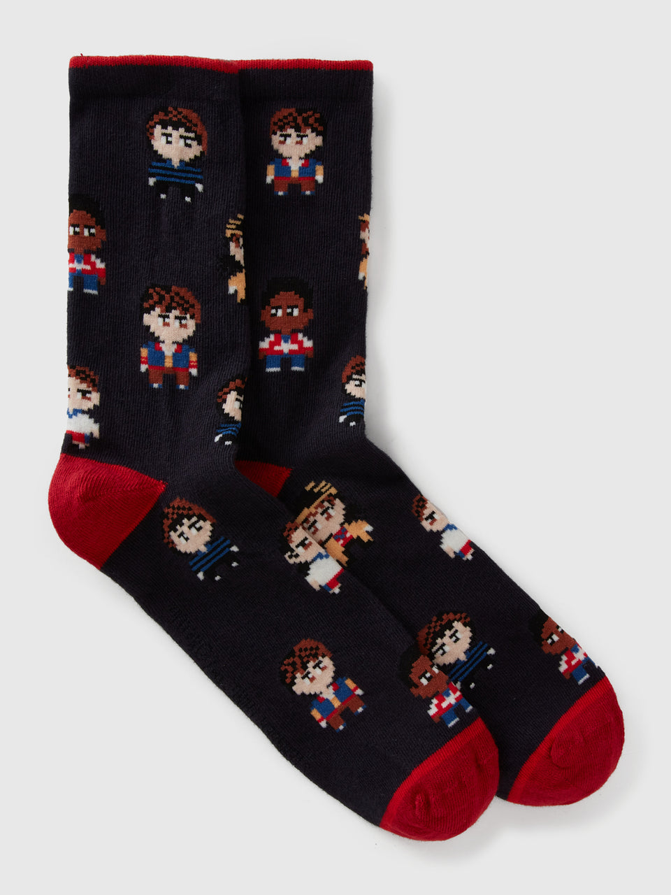 Socks with Stranger Things graphics - ucb_image_FS