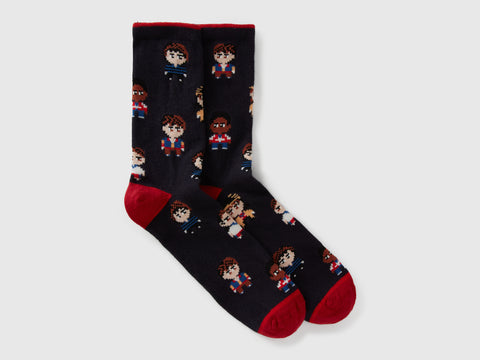 Socks with Stranger Things graphics - ucb_image_FS