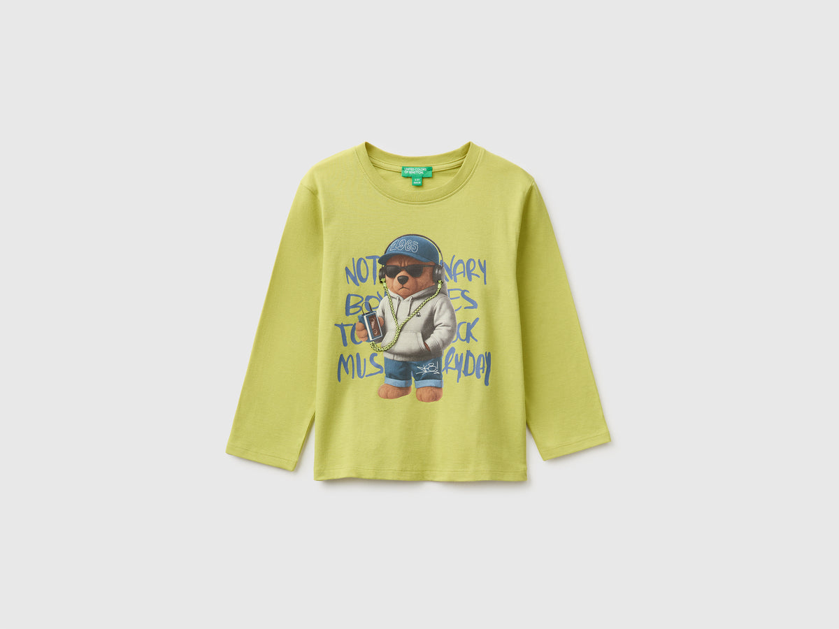 T-shirt com estampa e bordado - ucb_image_FS
