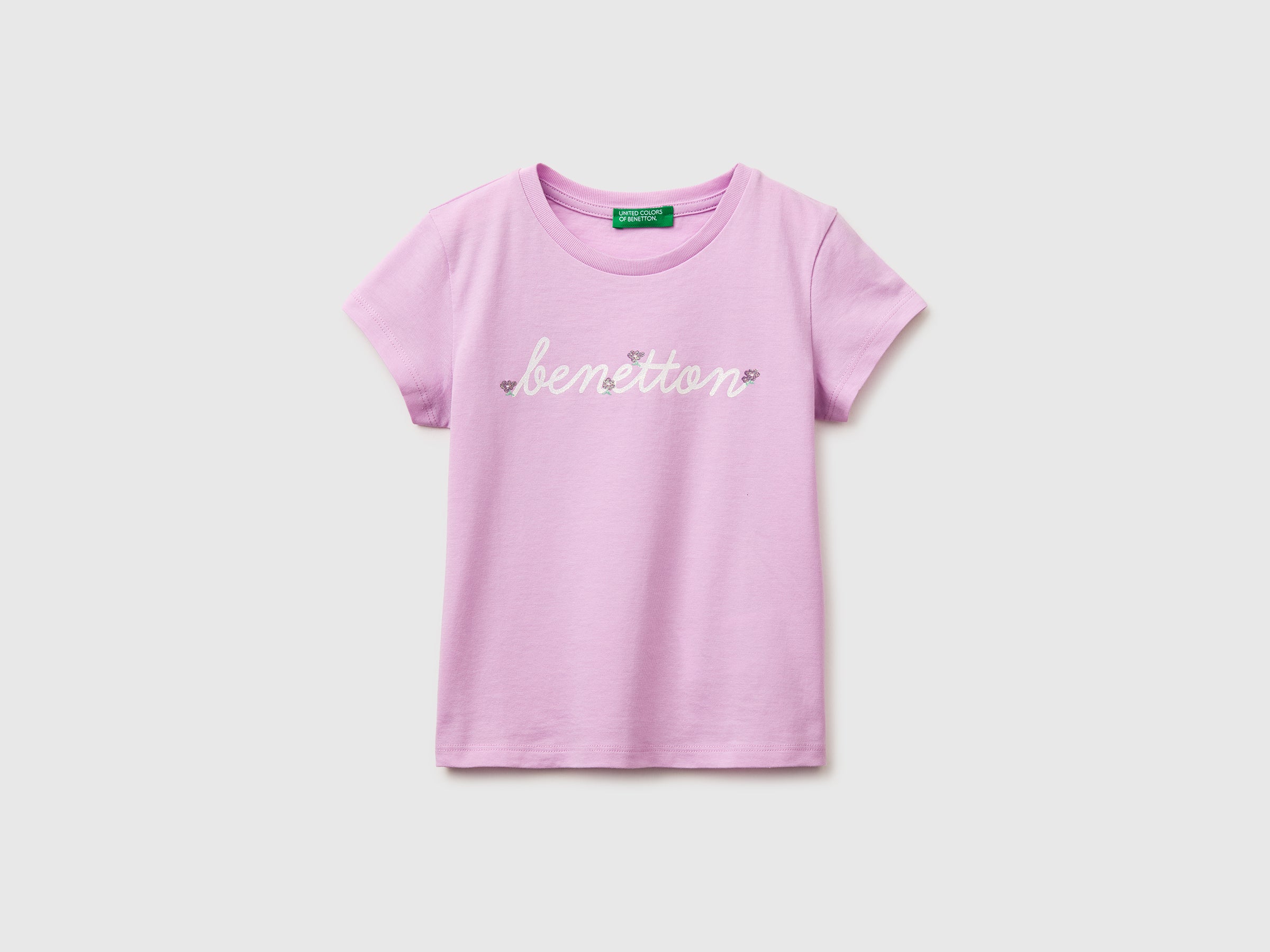 T-shirt with glitter print - ucb_image_FS