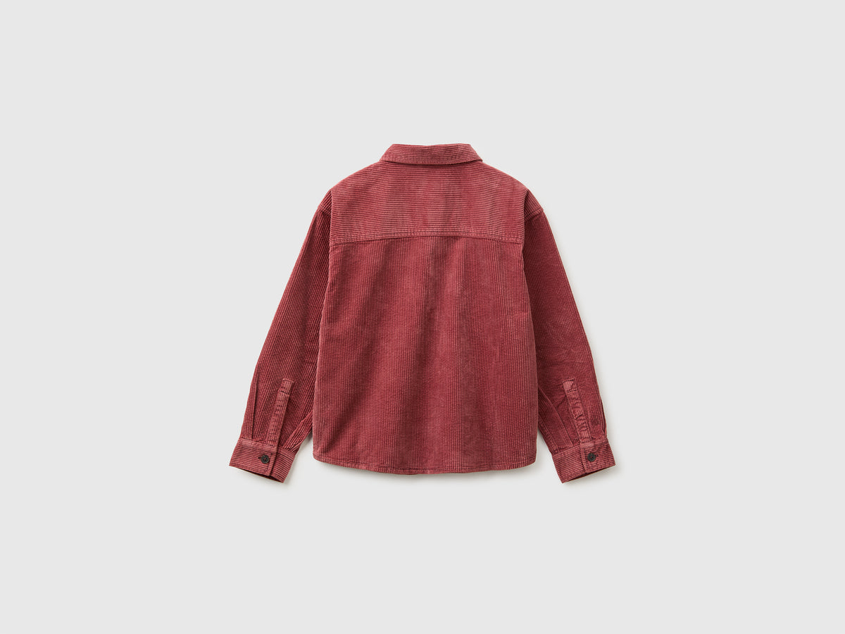 Camisa de veludo canelado lavagem vintage - ucb_image_BS