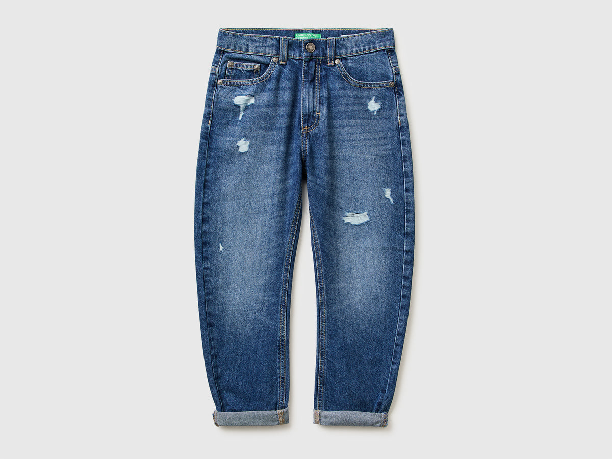 Jeans carrot fit com rasgos - ucb_image_FS