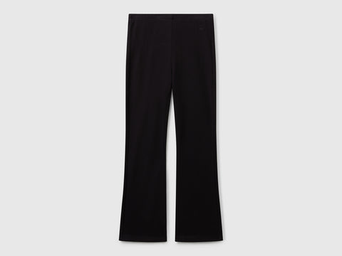Leggings à boca-de-sino em algodão macio - ucb_image_FS