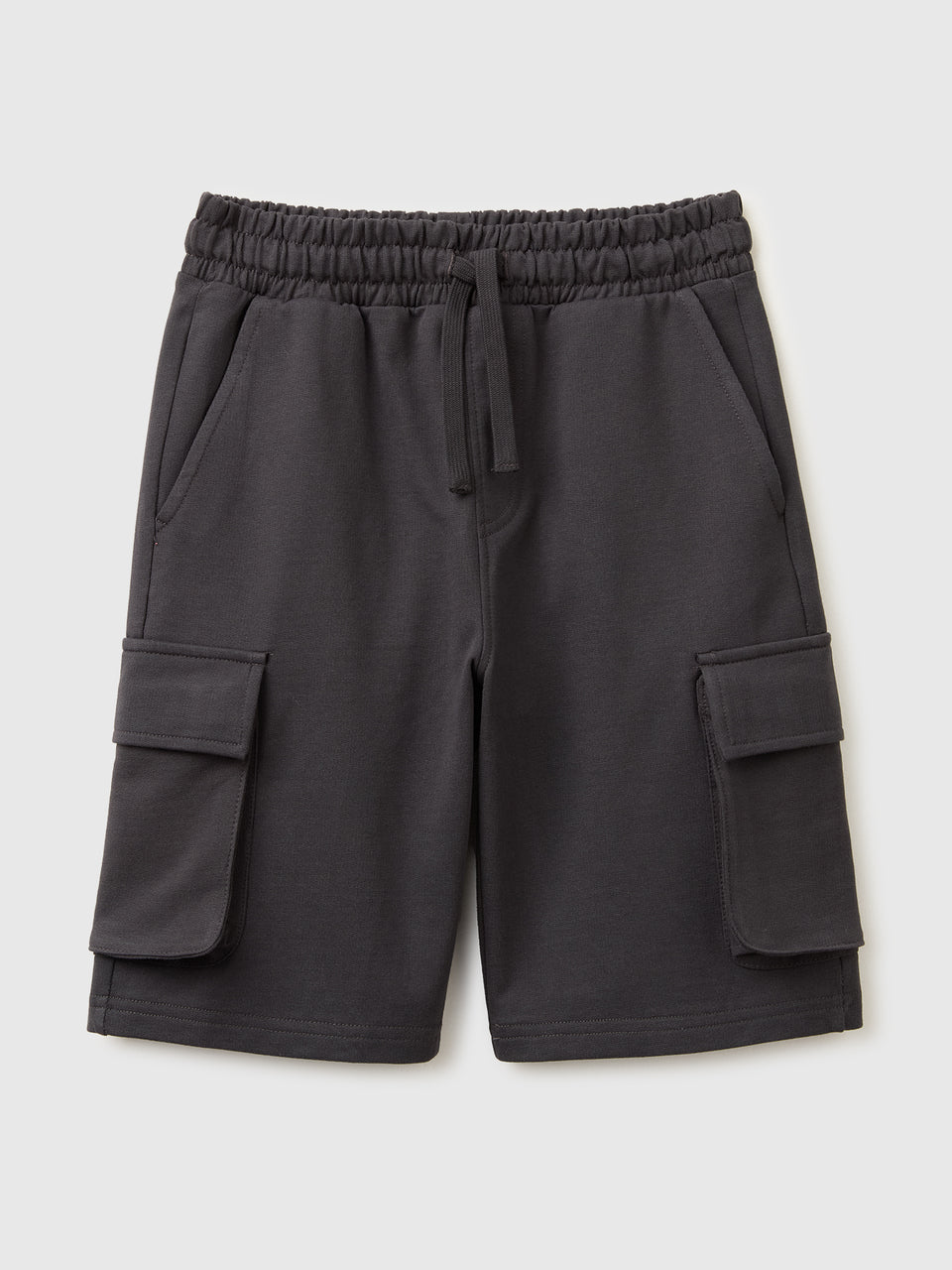 Fleece Bermuda shorts with pockets - ucb_image_FS