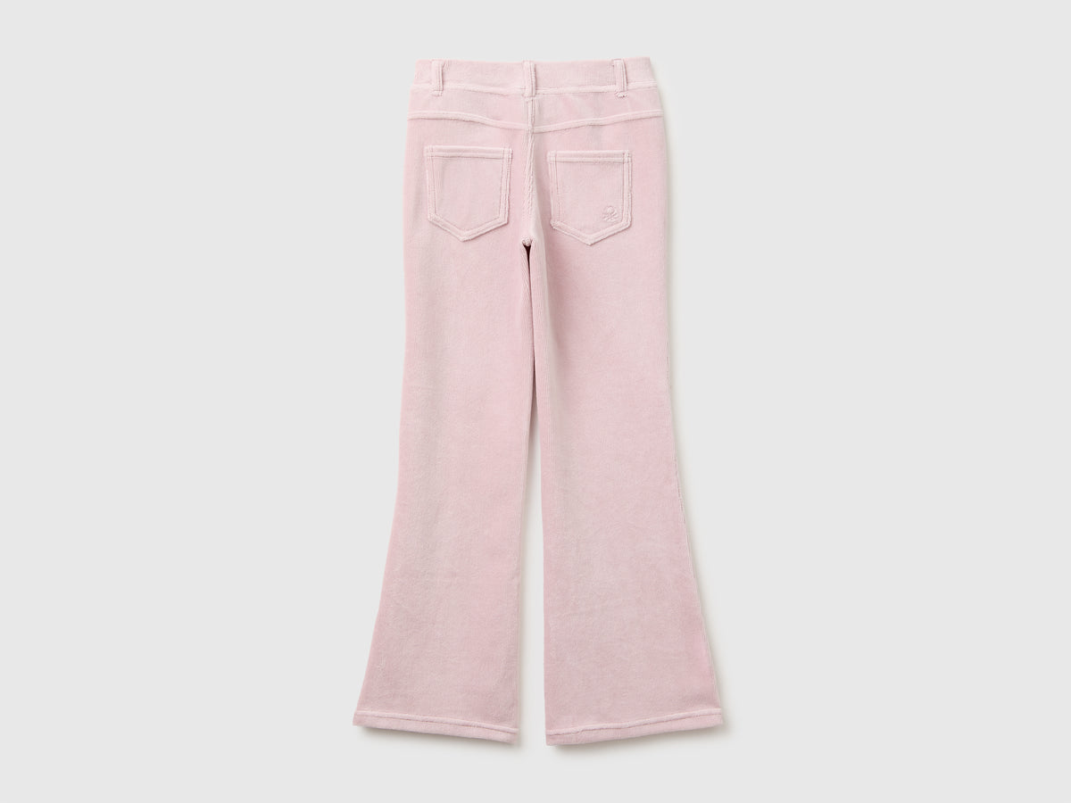 Jeggings boca-de-sino em chenille stretch - ucb_image_BS