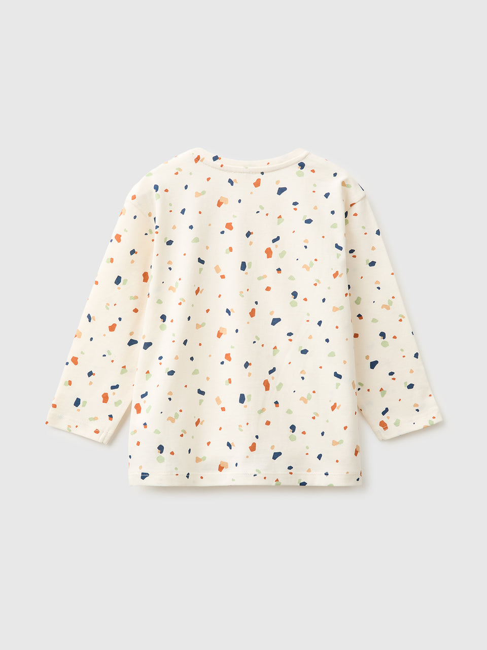 T-shirt com estampa padrão em algodão orgânico - ucb_image_BS