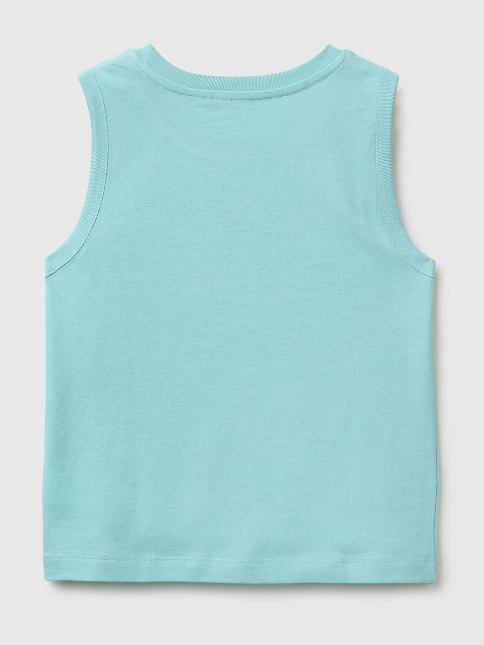 Organic cotton tank top with logo print - ucb_image_BS