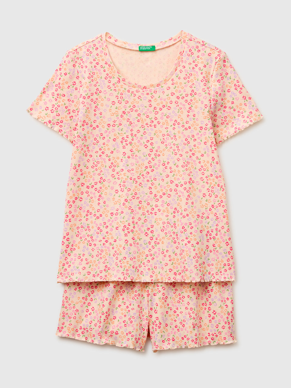Ribbed patterned short pyjamas - ucb_image_FS