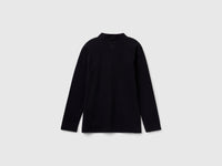 T-shirt de gola alta com lantejoulas - ucb_image_BS