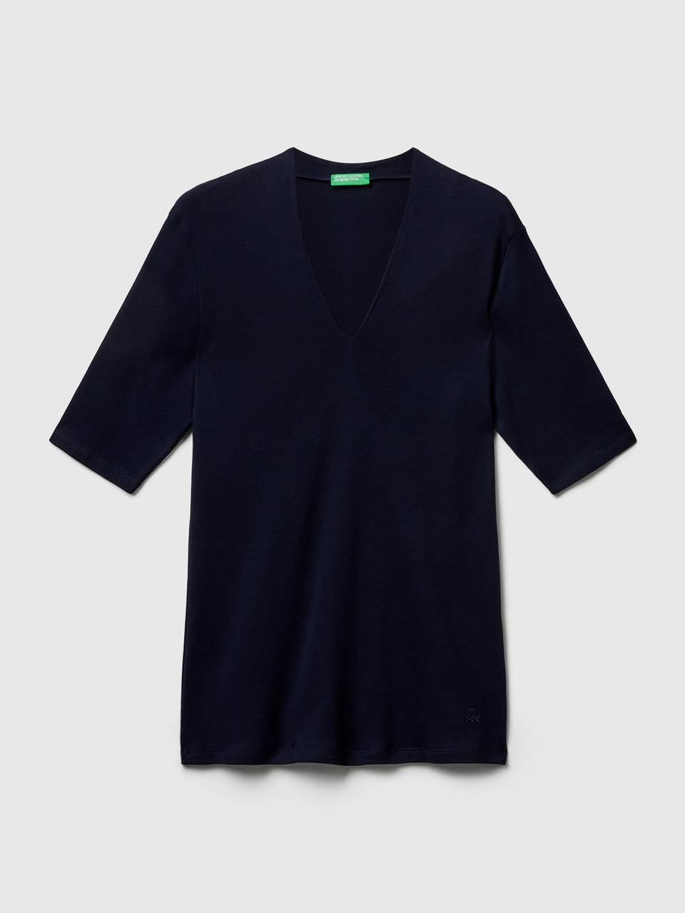 T-shirt slim fit em algodão de fibra longa - ucb_image_FS