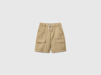 Regular fit Bermuda shorts with pockets - ucb_image_FS