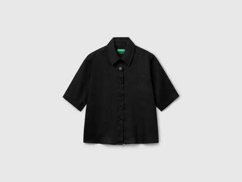 Camisa curta em puro linho - ucb_image_FS
