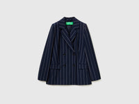 Double-breasted pinstriped jacket - ucb_image_FS