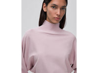 Camisola de gola alta com manga em forma de asa de morcego - ucb_image_FY