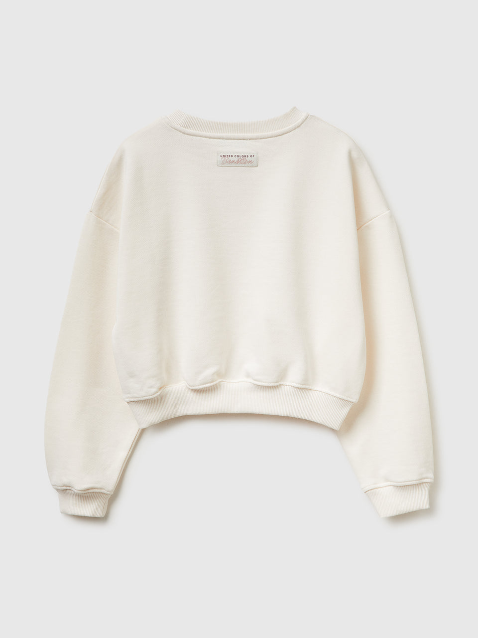 Cropped fit sweatshirt - ucb_image_BS