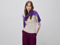 T-shirt de gola redonda slim fit - ucb_image_F