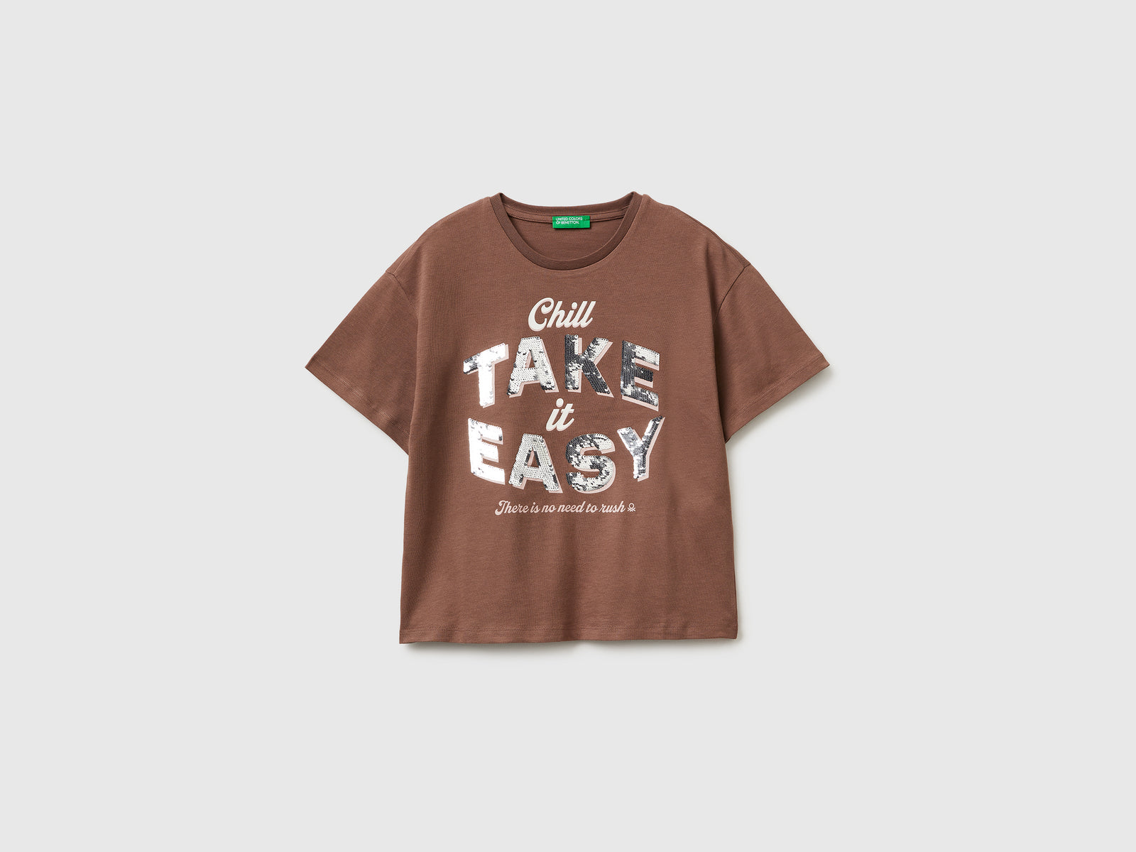 T-shirt with print and sequins - ucb_image_FS