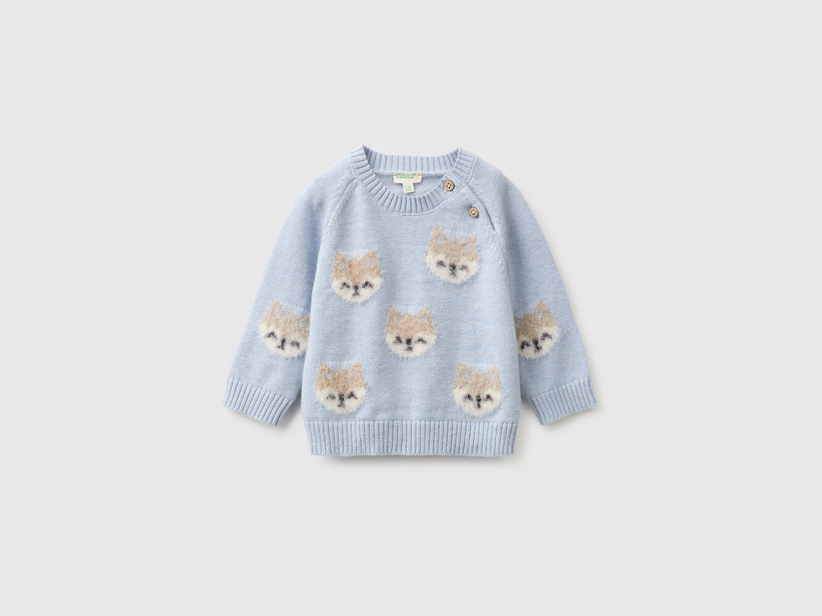 Camisola com intársia de animalzinho - ucb_image_FS