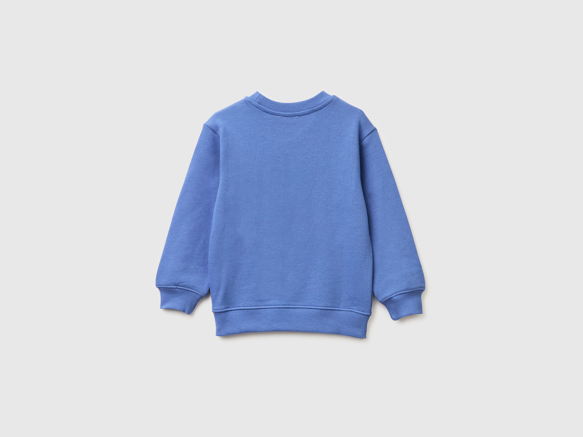 Organic cotton sweatshirt with logo print - ucb_image_BS