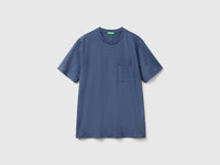 T-shirt em algodão com bolso pequeno - ucb_image_FS