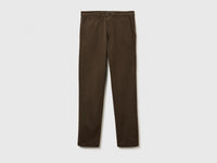 Chinos slim fit castanho escuro - ucb_image_FS