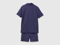 Pijama com t-shirt estilo polo - ucb_image_BS