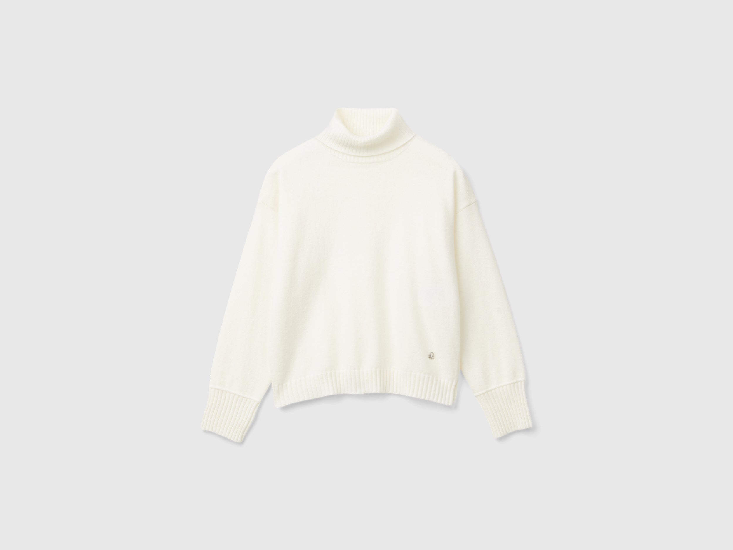 Camisola de gola alta em mistura de lã - ucb_image_FS