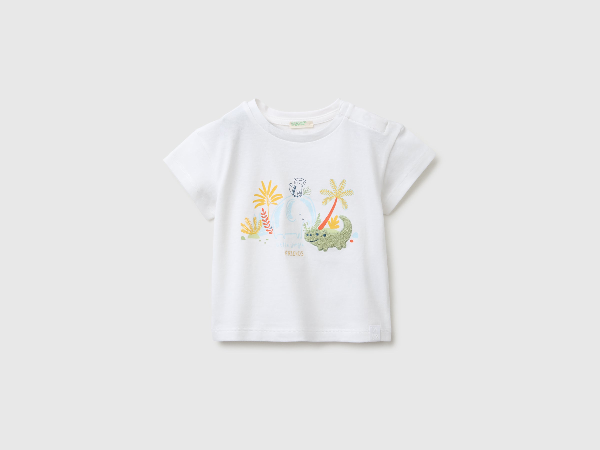 T-shirt with print and embroidery - ucb_image_FS