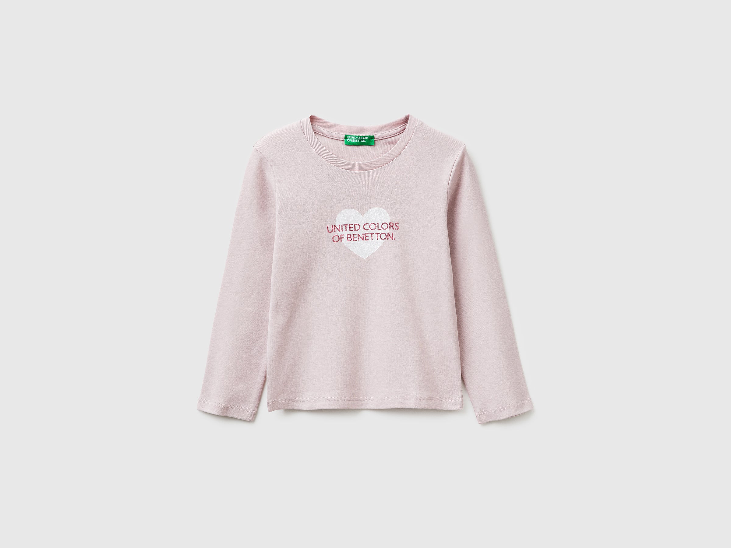 T-shirt in organic cotton with glittery logo - ucb_image_FS