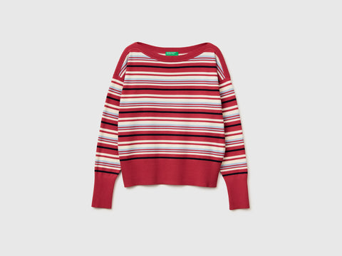 Striped boat neck sweater - ucb_image_FS
