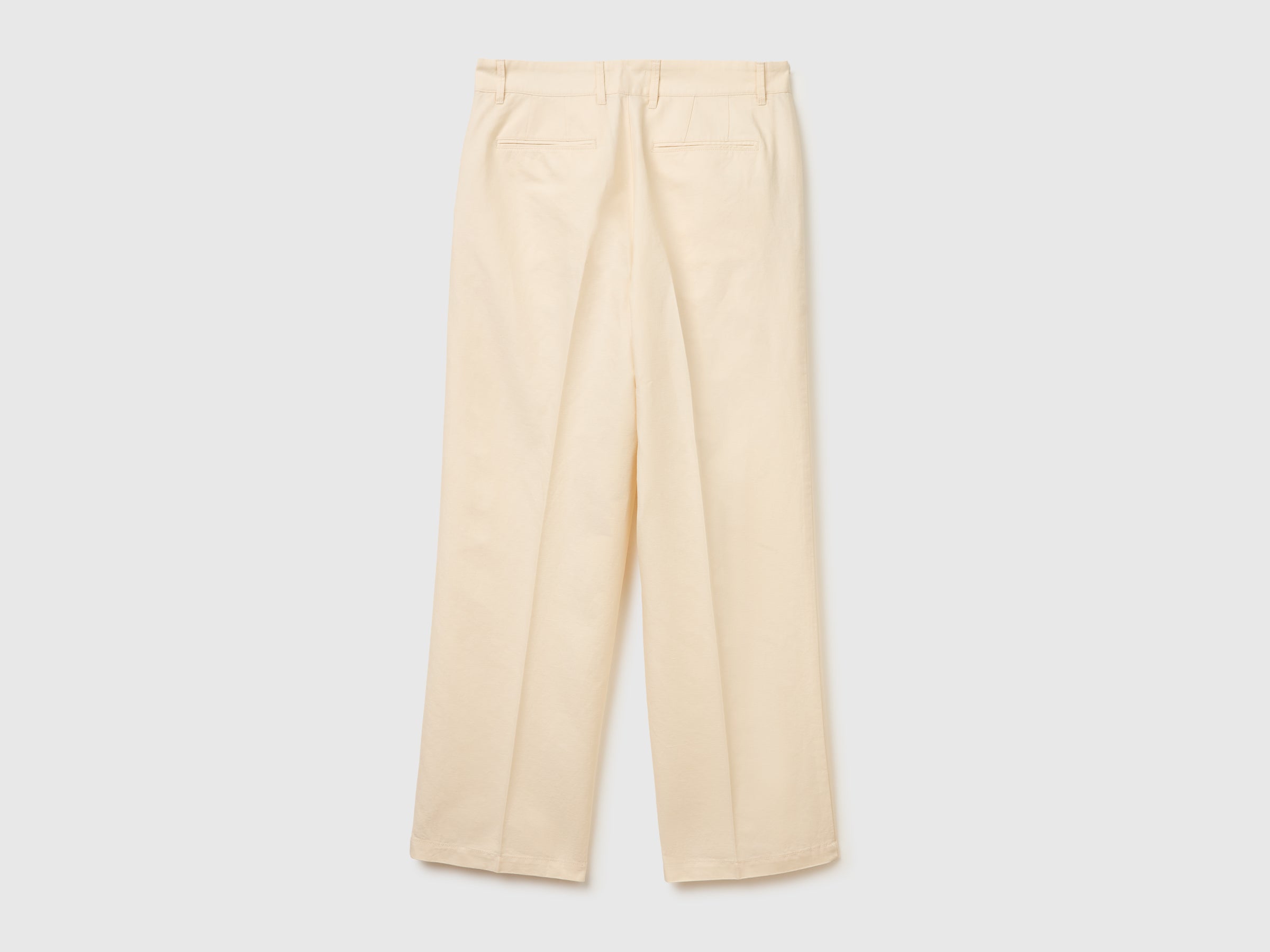 Wide-leg trousers in linen blend - ucb_image_BS