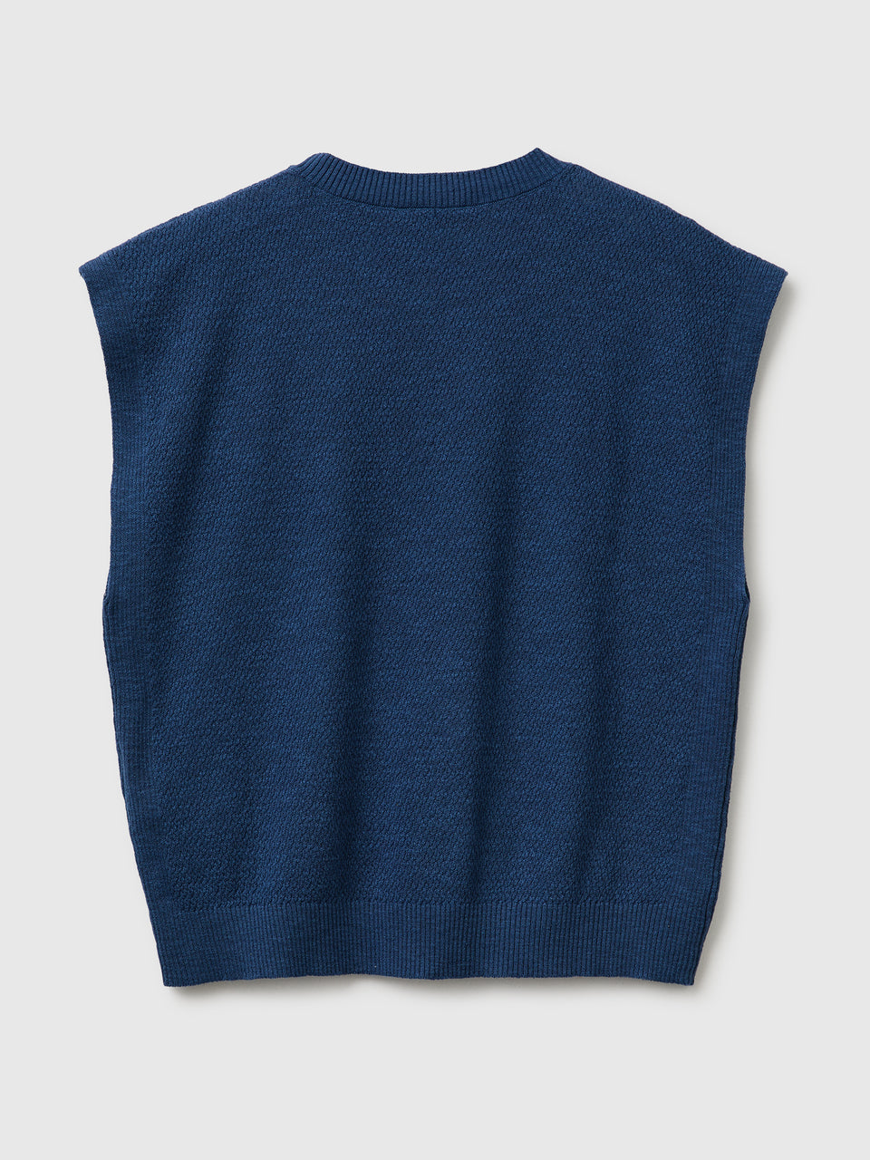 Sleeveless linen blend sweater - ucb_image_BS