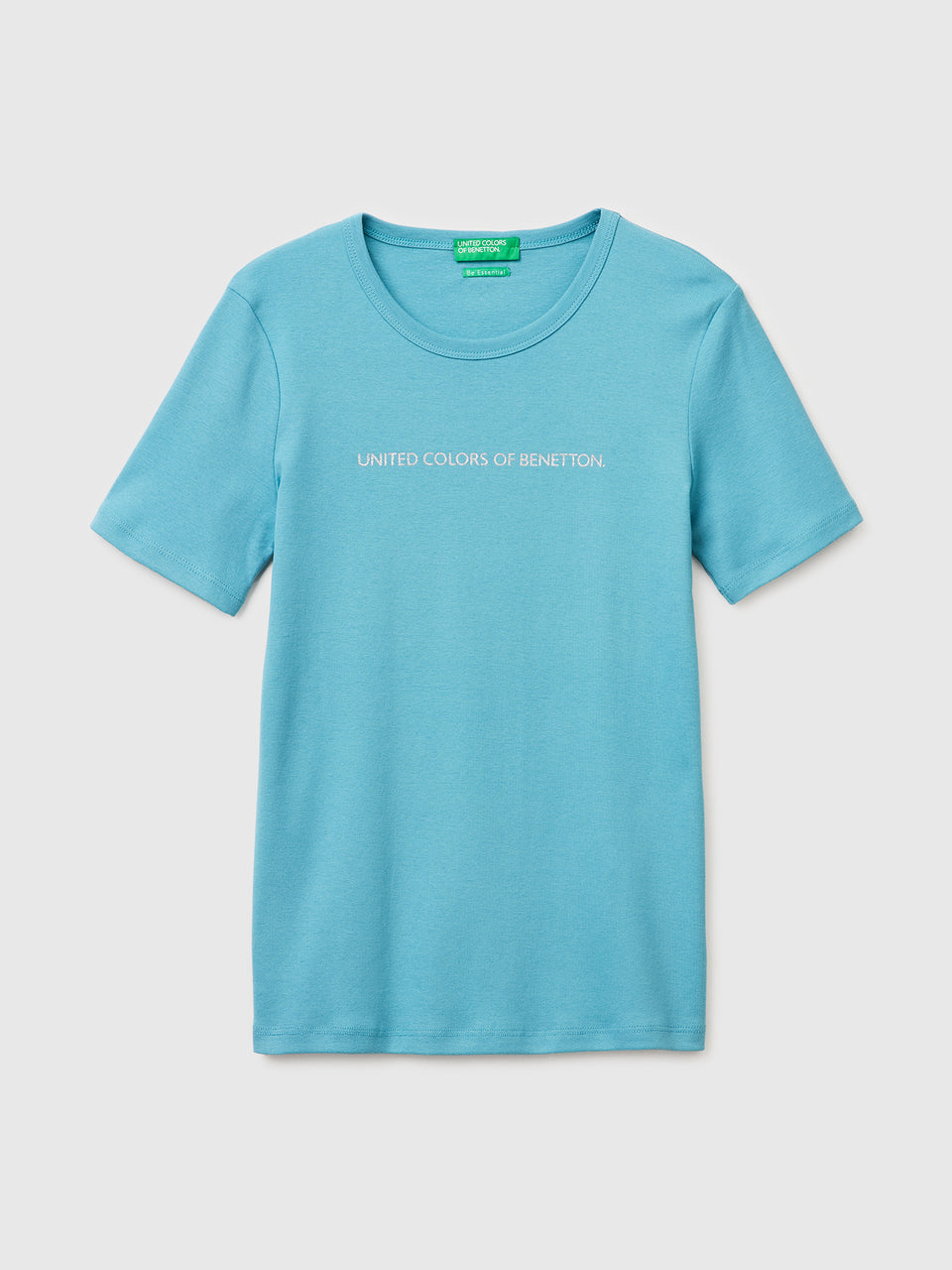 Short sleeve t-shirt with glitter logo - ucb_image_FS