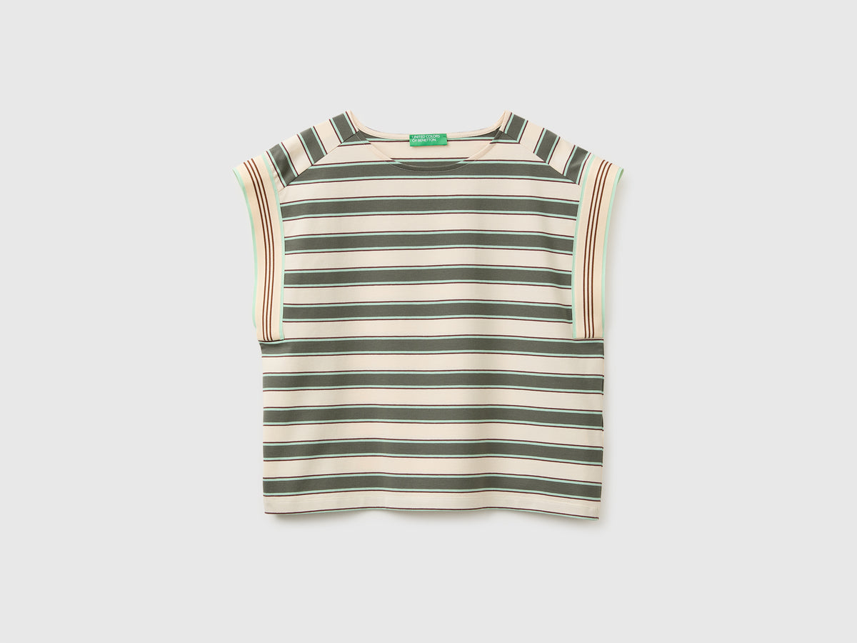 Striped sleeveless T-shirt - ucb_image_FS
