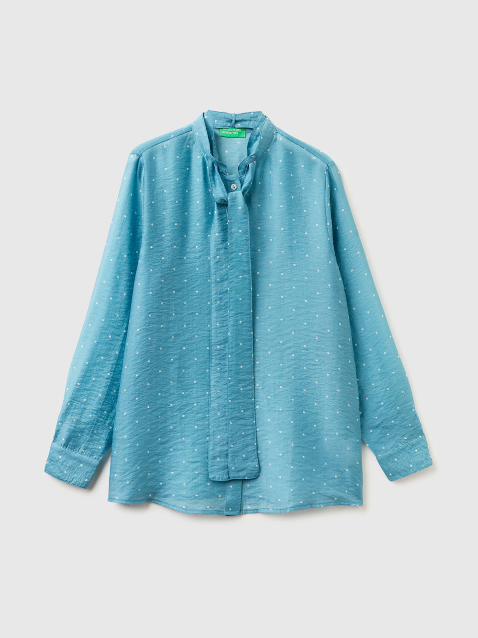 Camisa fluida com micro bolinhas - ucb_image_FS