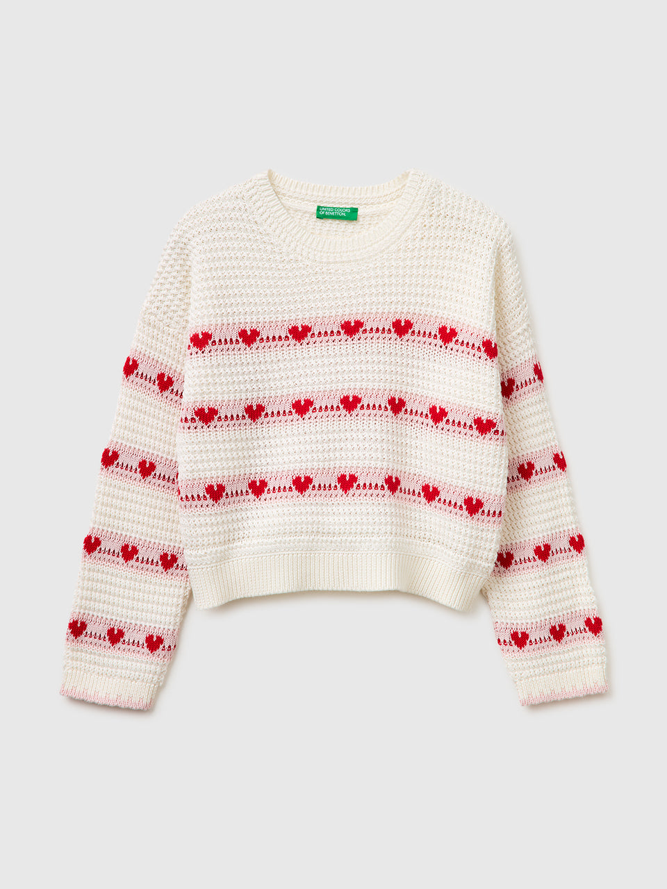 Sweater with stripes and hearts - ucb_image_FS