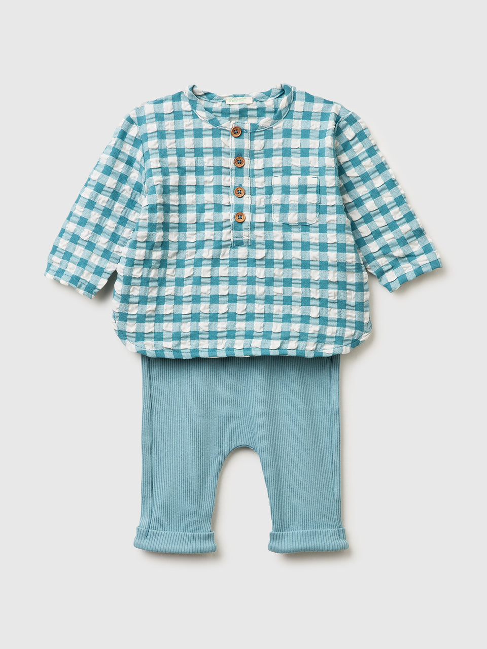 Checked shirt and trousers set - ucb_image_FS