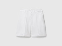 Bermudas with cuff in stretch cotton - ucb_image_FS