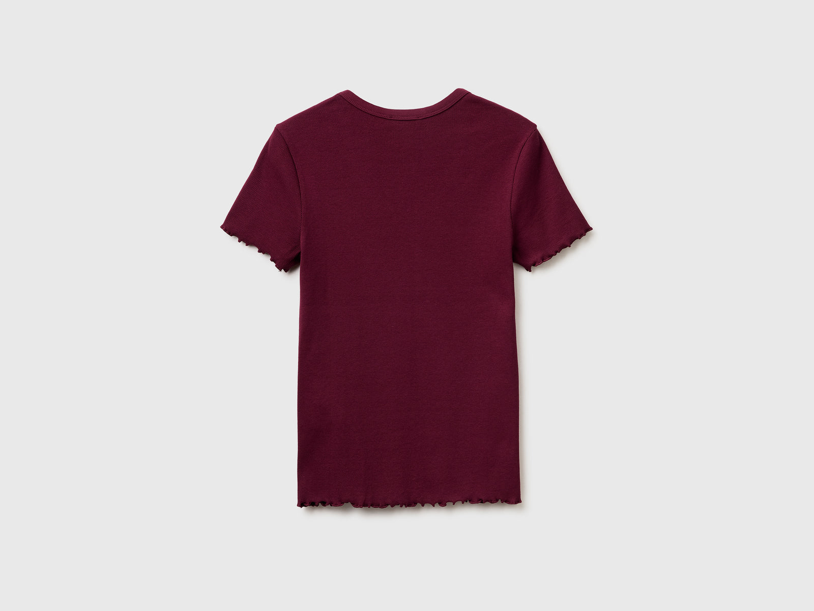 Ribbed V-neck T-shirt - ucb_image_BS