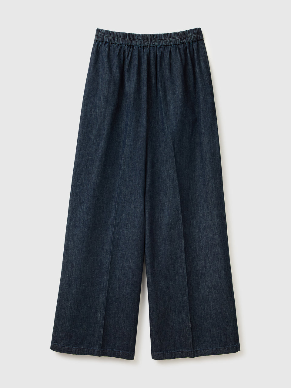 Calças wide fit em denim - ucb_image_BS