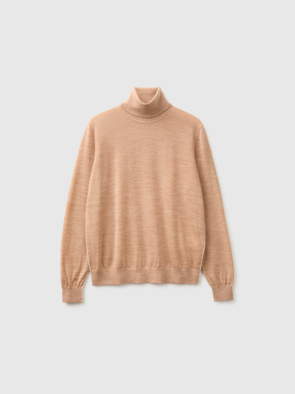 Camisola de gola alta em pura lã Merino - ucb_image_FS